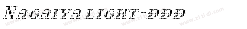Nagaiya light字体转换